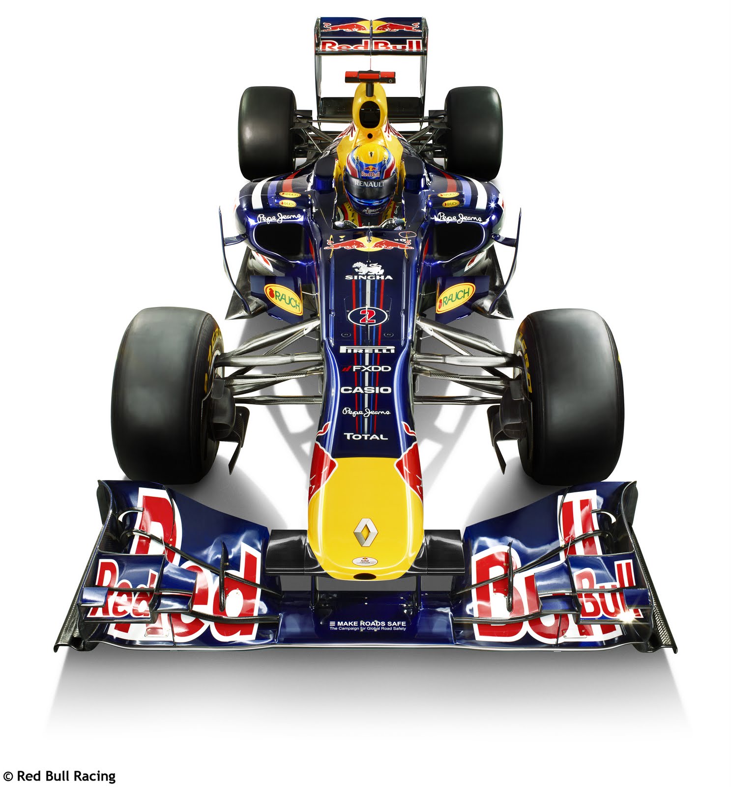 RED BULL RACING F1 TEAM RB6 RENAULT RS27 -2010